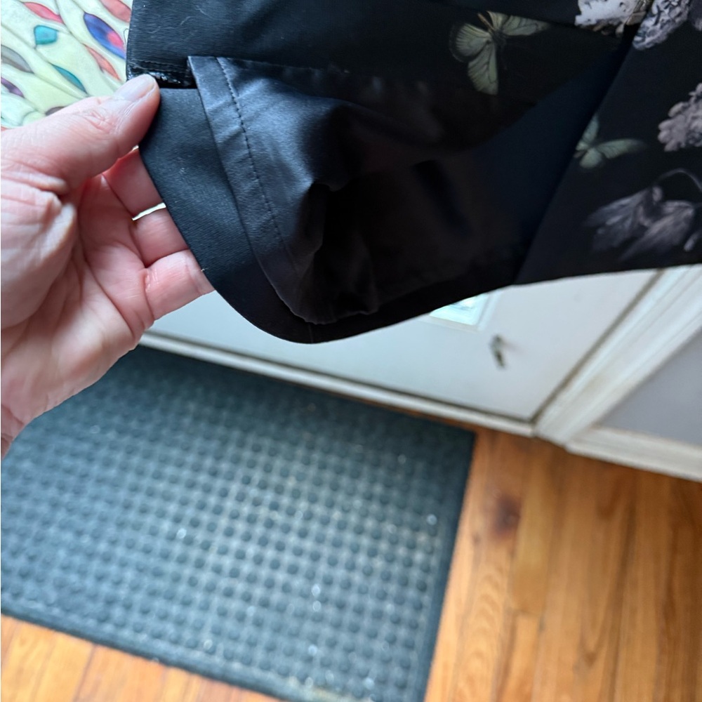 Ted Baker Black Dress with Floral and Butterfly Design - Picture 11 of 14